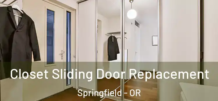 Closet Sliding Door Replacement Springfield - OR
