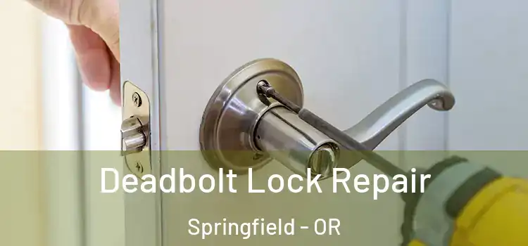 Deadbolt Lock Repair Springfield - OR