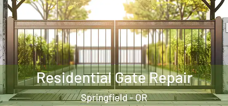 Residential Gate Repair Springfield - OR